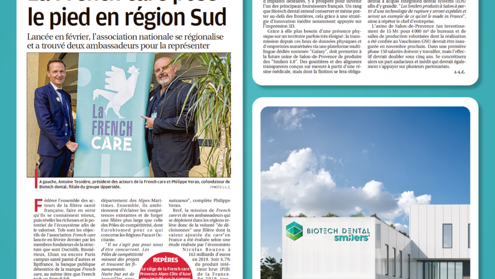 Articles La Provence, la French care