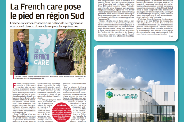 Articles La Provence, la French care