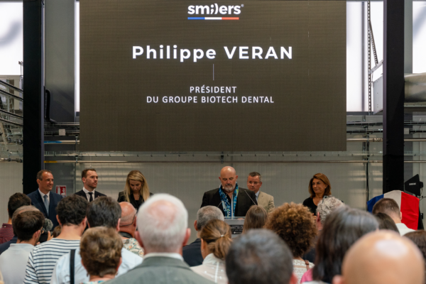 Inauguration usine Smilers, discours Philipe Veran